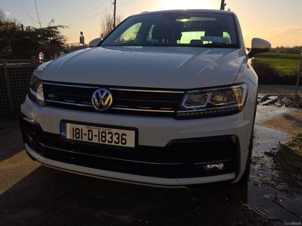 Volkswagen Tiguan SUV, Diesel, 2018, White