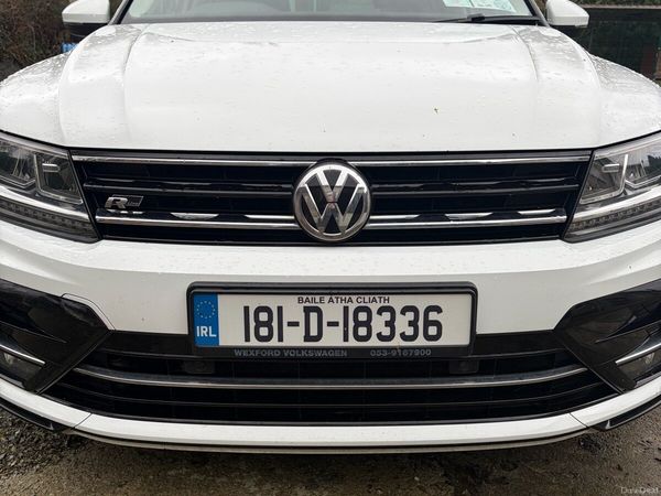 Volkswagen Tiguan SUV, Diesel, 2018, White