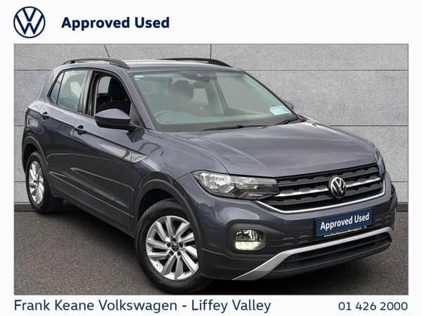 Volkswagen T-Cross Hatchback, Petrol, 2022, Grey