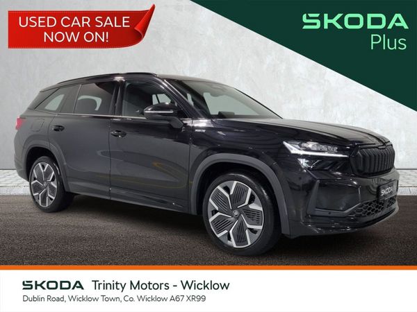 Skoda Kodiaq SUV, Petrol Hybrid, 2025, Black