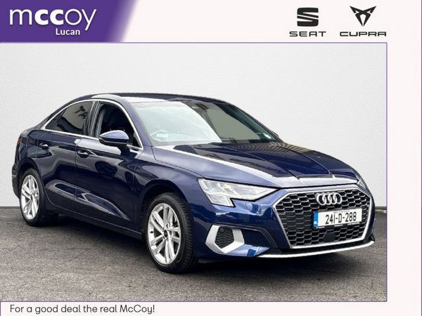 Audi A3 Saloon, Petrol, 2024, Blue