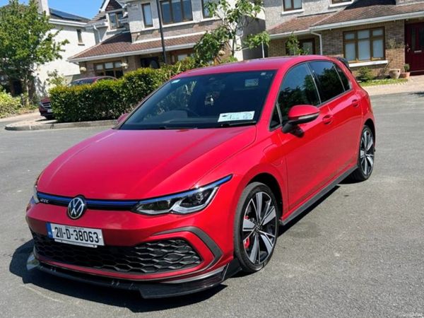 Volkswagen Golf Hatchback, Petrol Plug-in Hybrid, 2021, Red