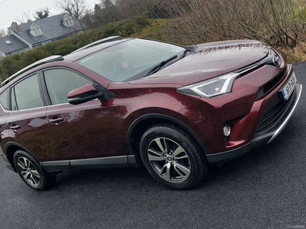 Toyota RAV4 SUV, Diesel, 2016, Red