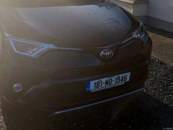Toyota RAV4 SUV, Petrol Hybrid, 2018, Black