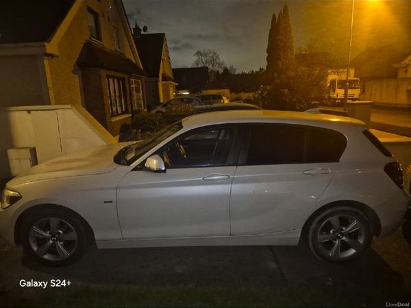 BMW 1-Series Hatchback, Petrol, 2014, White
