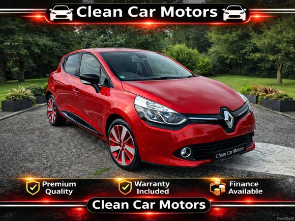 Renault Clio Hatchback, Petrol, 2016, Red