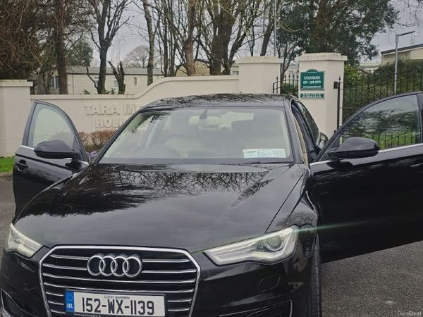Audi A6 Saloon, Diesel, 2015, Black