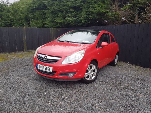 Opel Corsa Hatchback, Petrol, 2008, Red