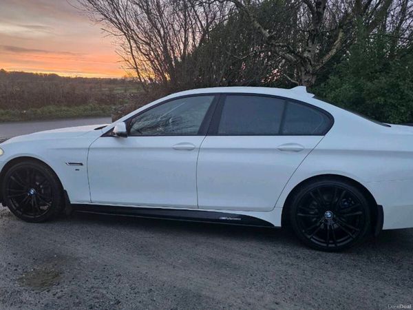 BMW 5-Series Saloon, Diesel, 2016, White