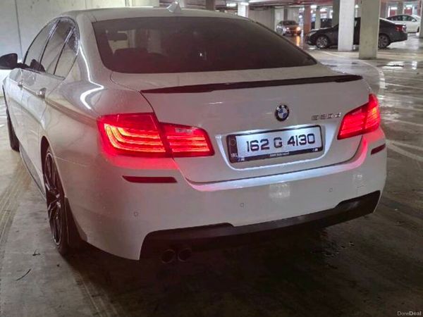 BMW 5-Series Saloon, Diesel, 2016, White