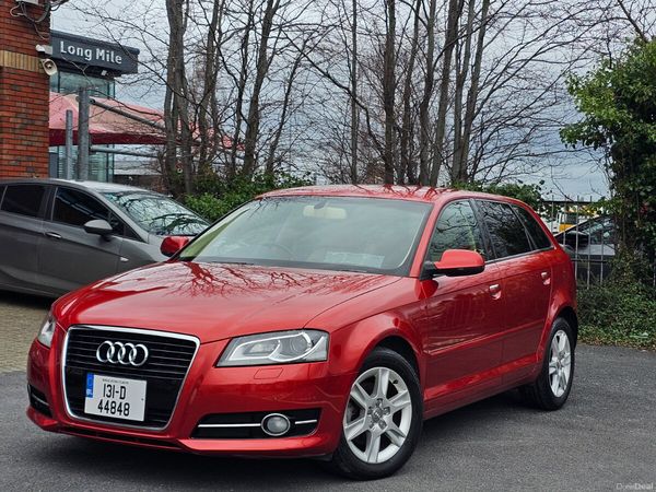 Audi A3 Hatchback, Petrol, 2013, Red