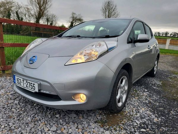Nissan Leaf Hatchback, Electric, 2016, Silver