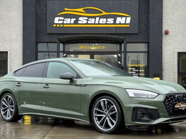 Audi A5 Hatchback, Diesel Hybrid, 2022, Green