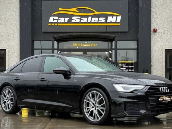 Audi A6 Saloon, Diesel Hybrid, 2022, Black