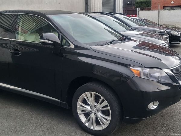 Lexus RX SUV, Petrol Hybrid, 2011, Black