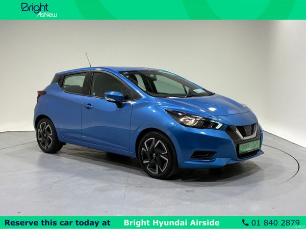 Nissan Micra Hatchback, Petrol, 2022, Blue