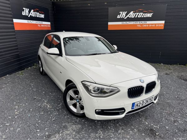 BMW 1-Series Hatchback, Petrol, 2014, White