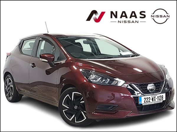 Nissan Micra Hatchback, Petrol, 2022, Red