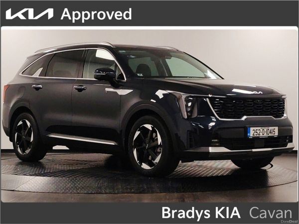 Kia Sorento MPV, Petrol Plug-in Hybrid, 2025, Blue