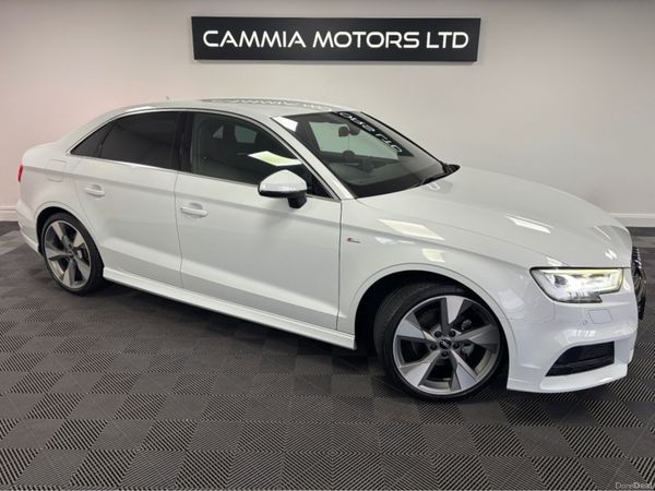 Audi A3 Saloon, Petrol, 2018, White