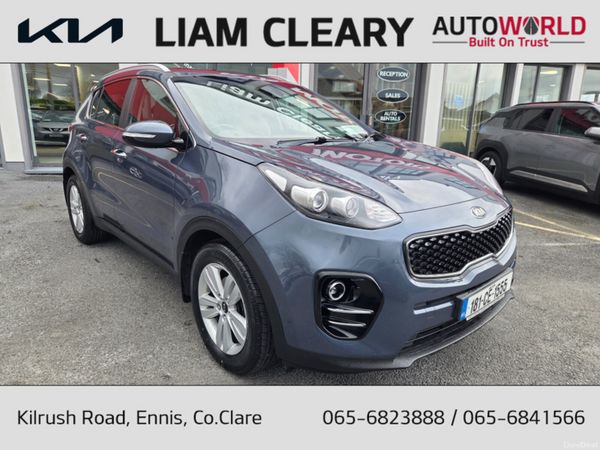 Kia Sportage MPV, Diesel, 2018, Blue