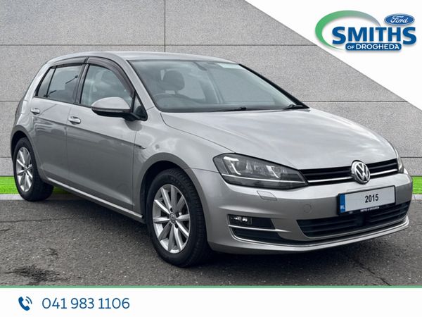 Volkswagen Golf Hatchback, Petrol, 2015, Silver