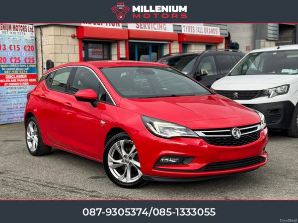 Vauxhall Astra Hatchback, Petrol, 2016, Red