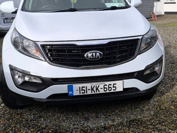 Kia Sportage SUV, Diesel, 2015, White