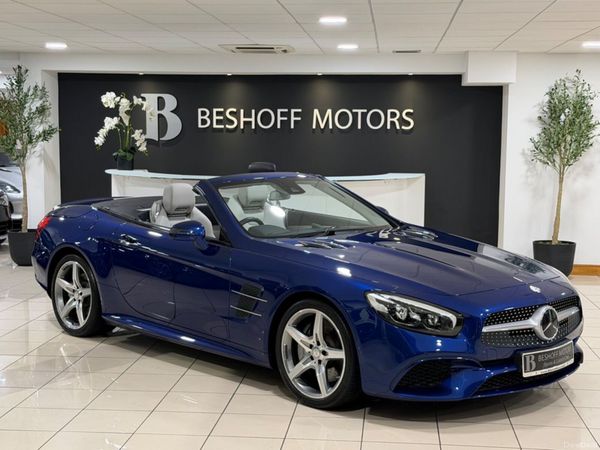 Mercedes-Benz SL-Class Convertible, Petrol, 2016, Blue