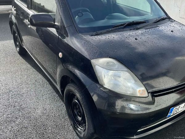 Daihatsu Sirion Hatchback, Petrol, 2008, Black