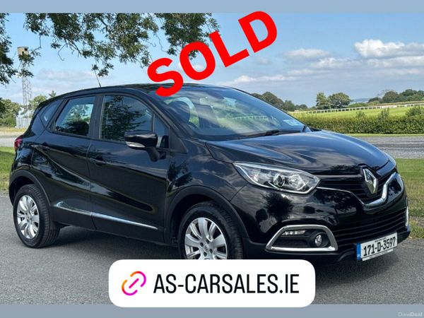 Renault Captur Hatchback, Diesel, 2017, Black