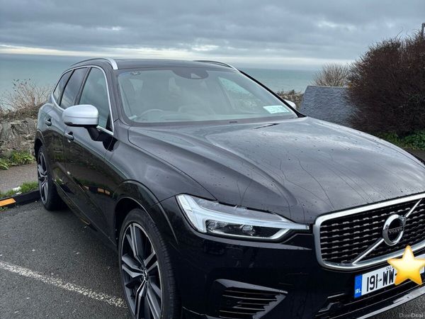 Volvo XC60 SUV, Petrol Plug-in Hybrid, 2019, Black