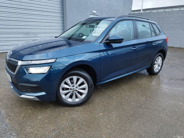 Skoda Kamiq Hatchback, Petrol, 2021, Blue