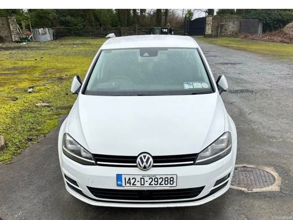 Volkswagen Golf Hatchback, Petrol, 2014, White