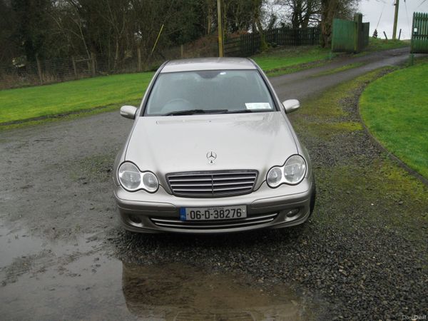 Mercedes-Benz C-Class Saloon, Petrol, 2006, Silver