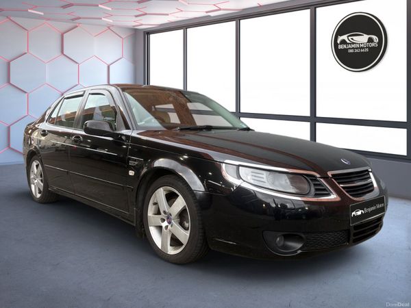 Saab 9-5 Saloon, Ethanol Petrol, 2007, Black