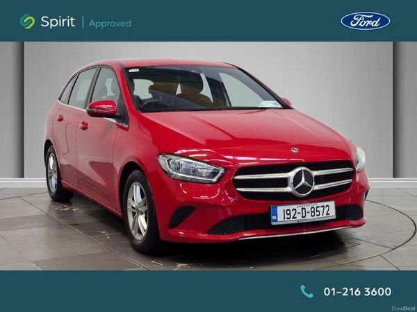 Mercedes-Benz B-Class MPV, Petrol, 2019, Red