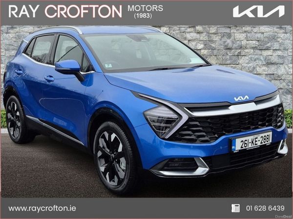 Kia Sportage SUV, Petrol Plug-in Hybrid, 2026, Blue