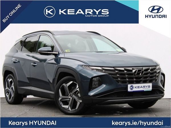 Hyundai Tucson SUV, Petrol Hybrid, 2024, Blue