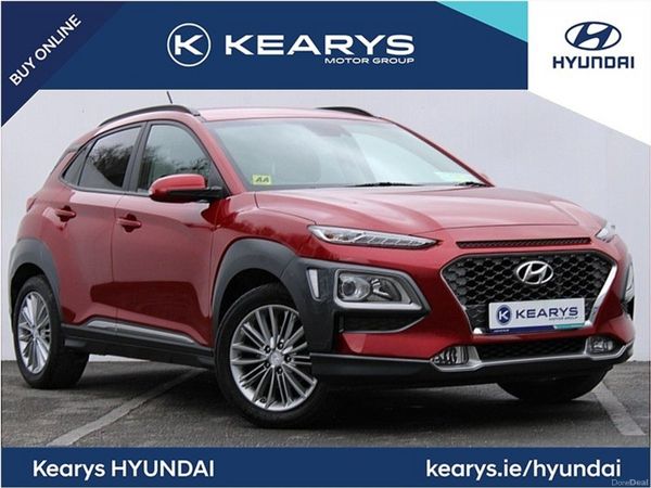 Hyundai KONA MPV, Petrol, 2019, Red