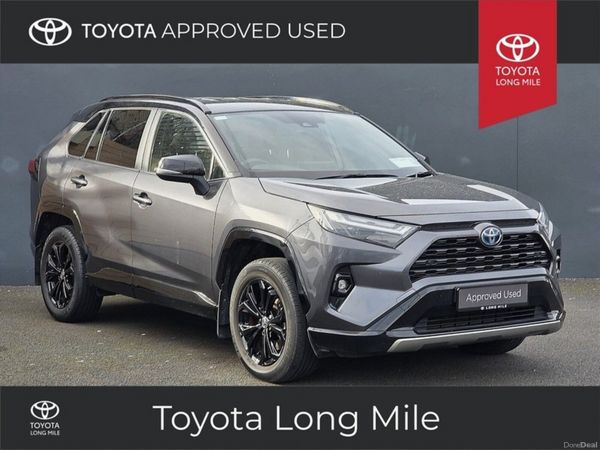 Toyota RAV4 SUV, Petrol Hybrid, 2022, Grey