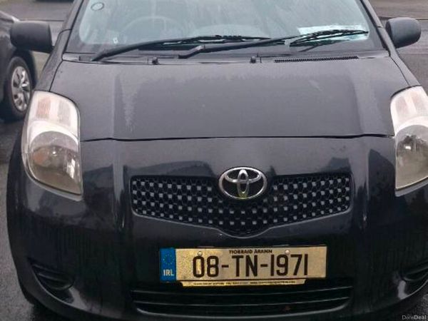 Toyota Yaris Hatchback, Petrol, 2008, Black