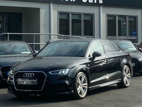 Audi A3 Saloon, Petrol, 2018, Black