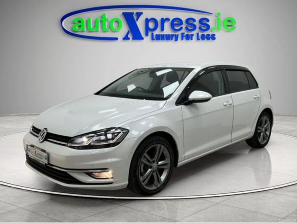 Volkswagen Golf Hatchback, Petrol, 2019, White