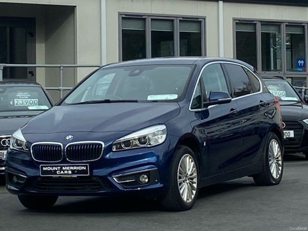 BMW 2-Series MPV, Petrol Plug-in Hybrid, 2017, Blue