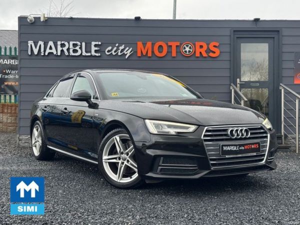 Audi A4 Saloon, Diesel, 2017, Black