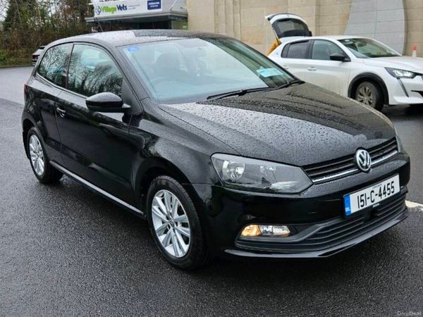 Volkswagen Polo Hatchback, Petrol, 2015, Black