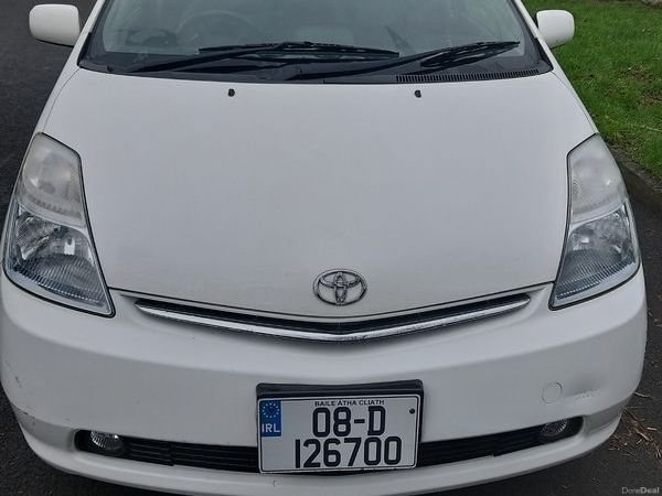 Toyota Prius Hatchback, Petrol Hybrid, 2008, White