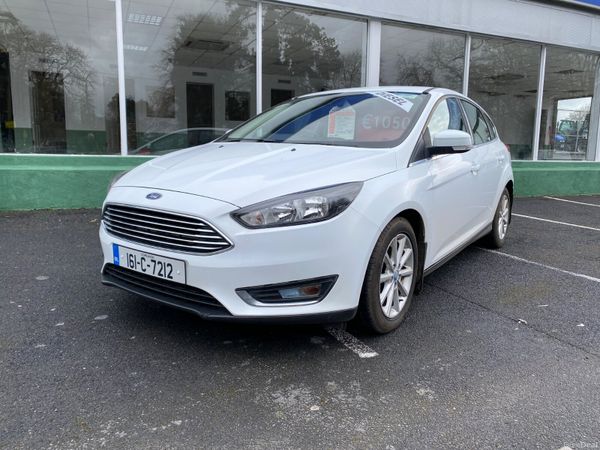 Ford Focus Hatchback, Diesel, 2016, White