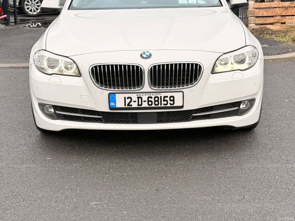 BMW 5-Series Saloon, Petrol, 2012, White
